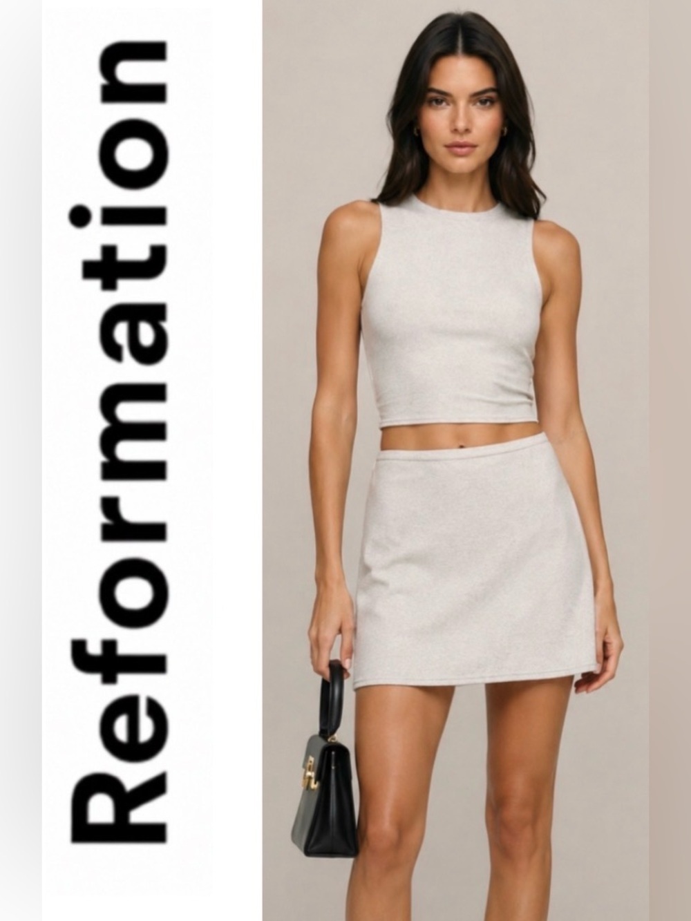 Reformation Andres Knit Two Piece Set - NWT Siza M